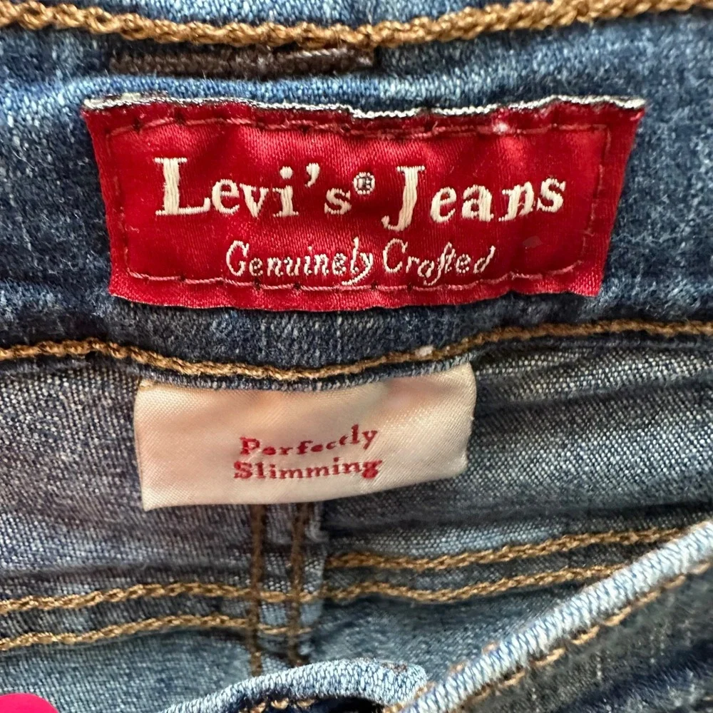 Vintage Levi's Jeans Perfectly Slimming Bootcut‎ Casual Boho Women's Size 10